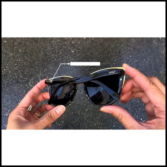 Oversized Cat Eye Sunglasses with Mirrored Reflective Lenses UV Protection main image 6